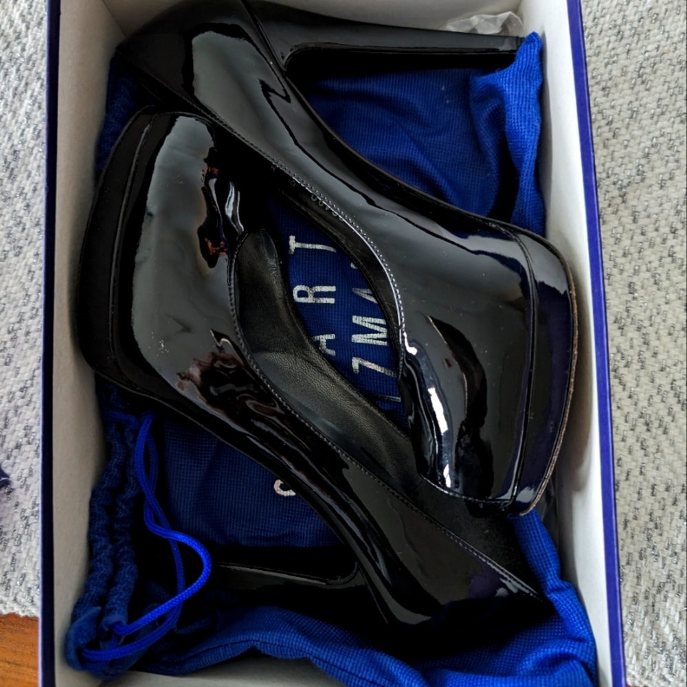 Patent Peep toe Platforms